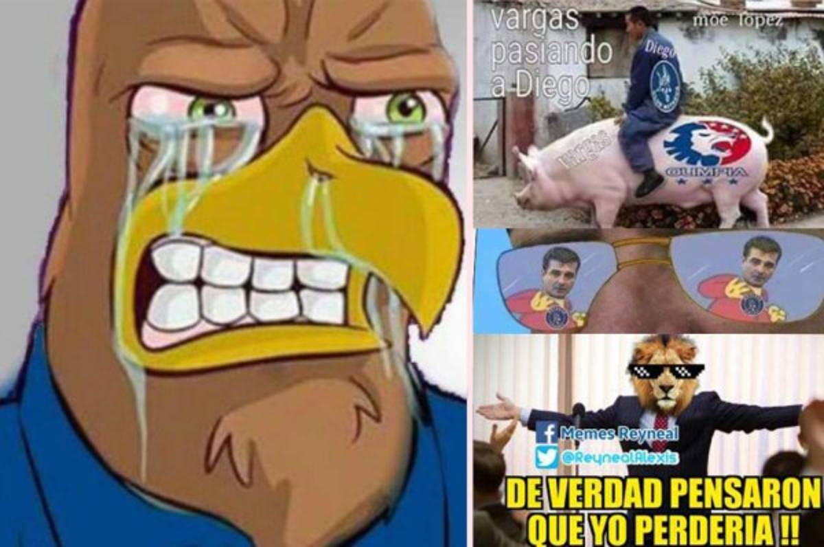 ¡Ja, ja, ja, estos son los memes que dejó el clásico Olimpia vs Motagua!