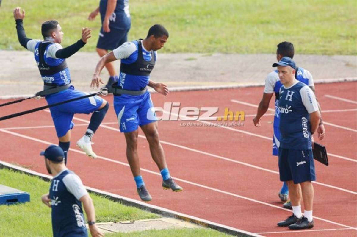 Nuevo integrante y corrección de detalles: Así fue el entrenamiento de la Selección de Honduras