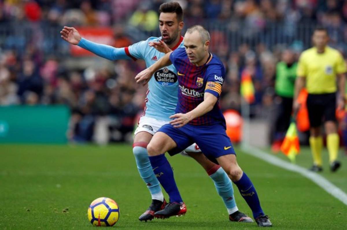 Iniesta sufre una contractura y será baja en Champions ante el Sporting