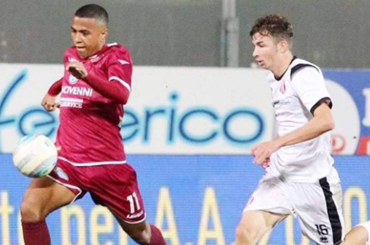 La Reggina quiere renovar el préstamo del hondureño Rigoberto Rivas y buscar volver a la Serie B