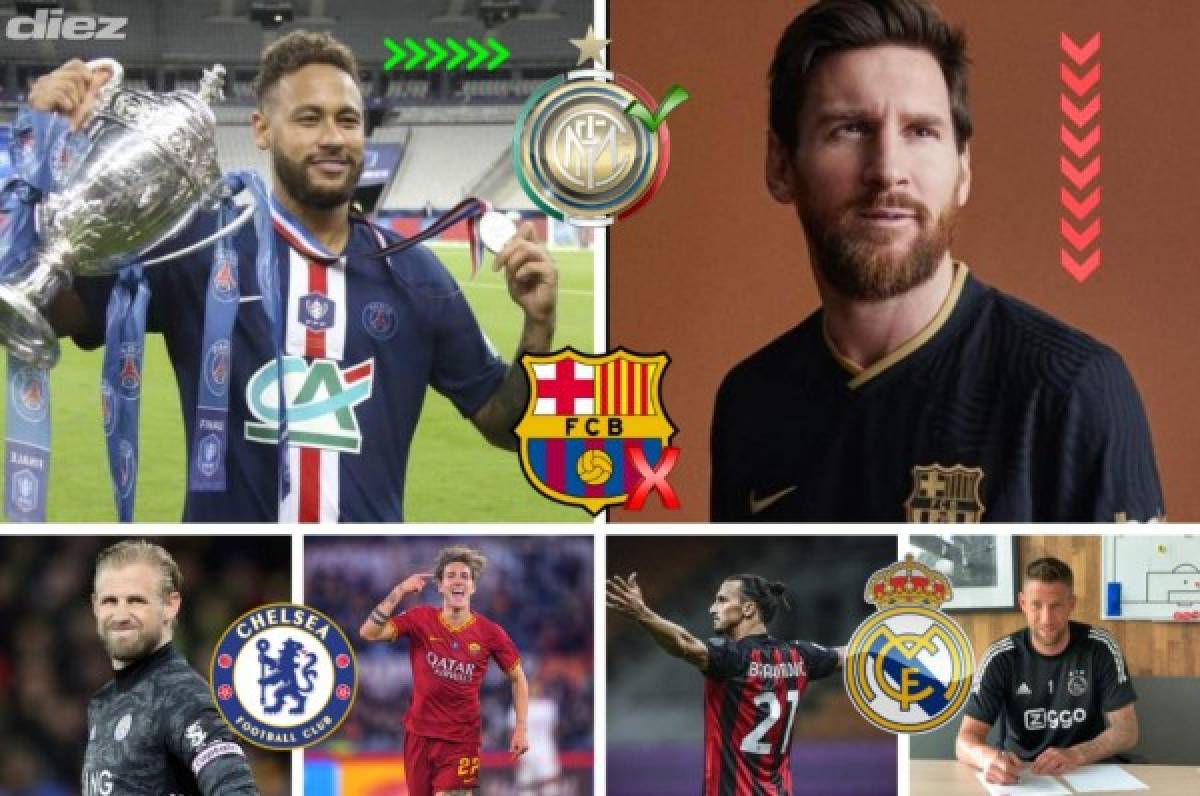 Mercado de fichajes: Barcelona con inminente salida, bombazo de Neymar e Inter se pronuncia sobre Messi