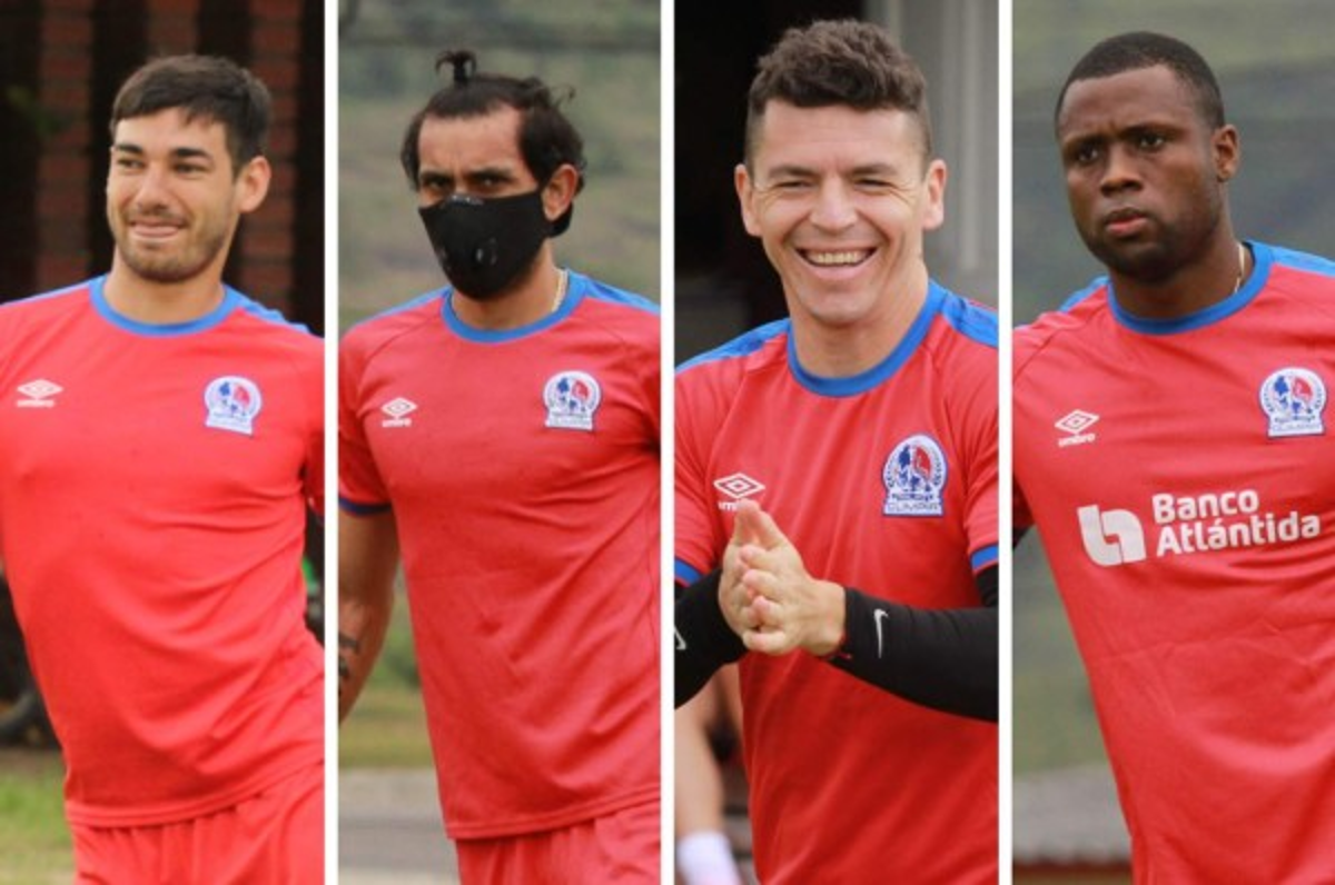 ¿Qué está pasando con los extranjeros del Olimpia? Uno llegó a calentar banca y los otros tienen pocos minutos