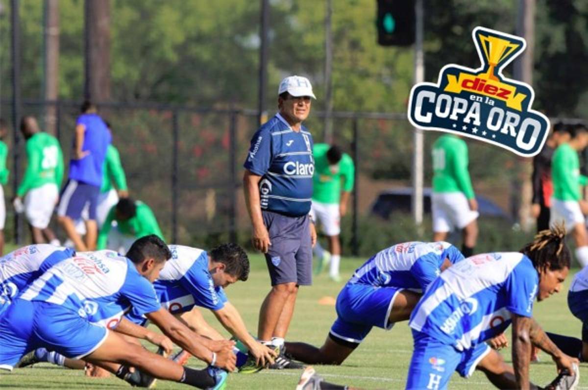 Honduras recupera energías pensando en los cuartos de final de Copa Oro