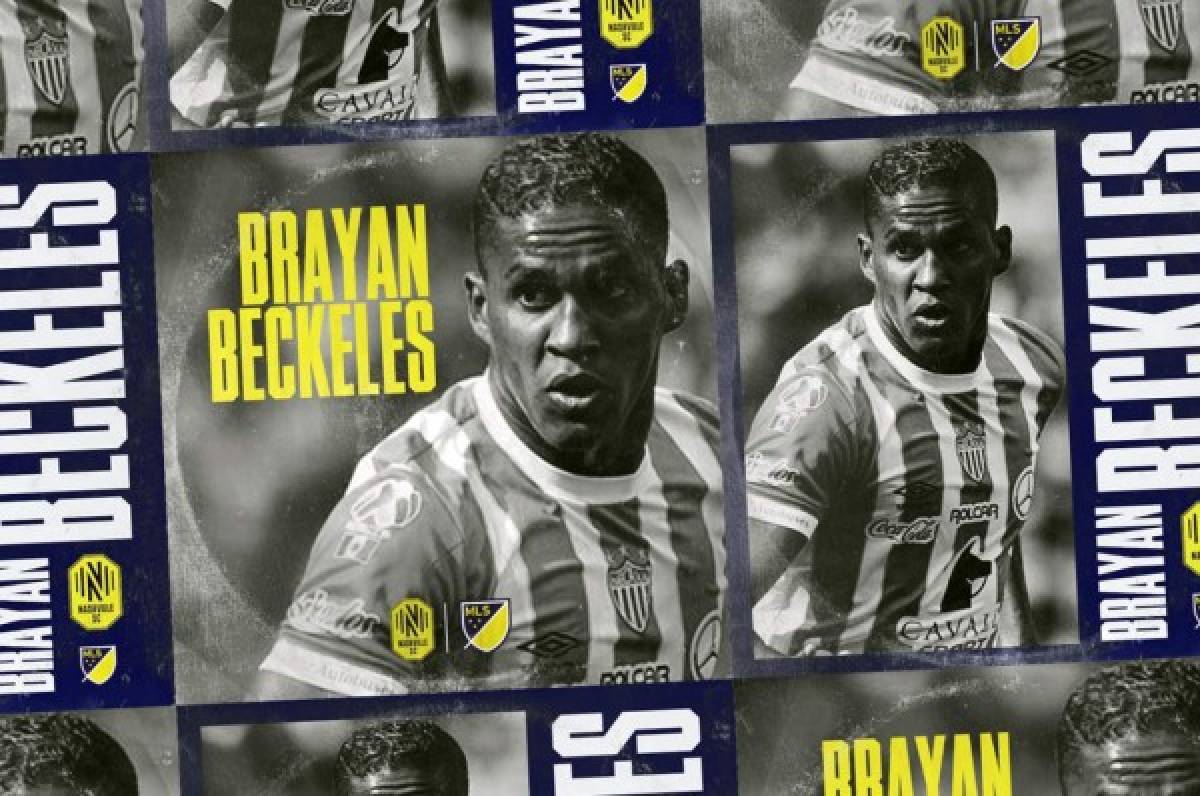 Nashville SC hace oficial el fichaje del lateral hondureño Brayan Beckeles