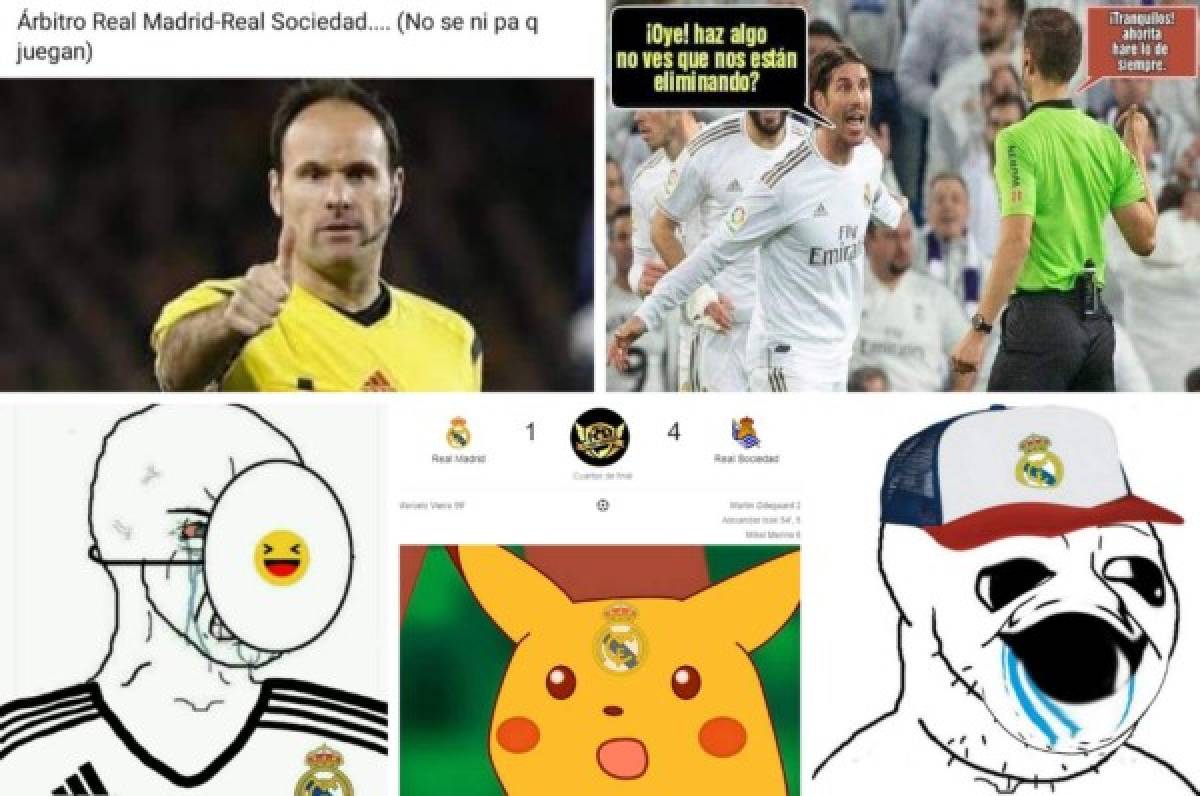 Real Madrid, víctima favorita de los memes tras ser eliminado de la Copa del Rey