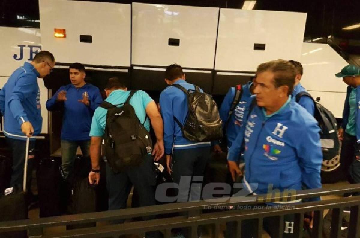 La Selección de Honduras vuela rumbo a Sídney; llegan esta tarde