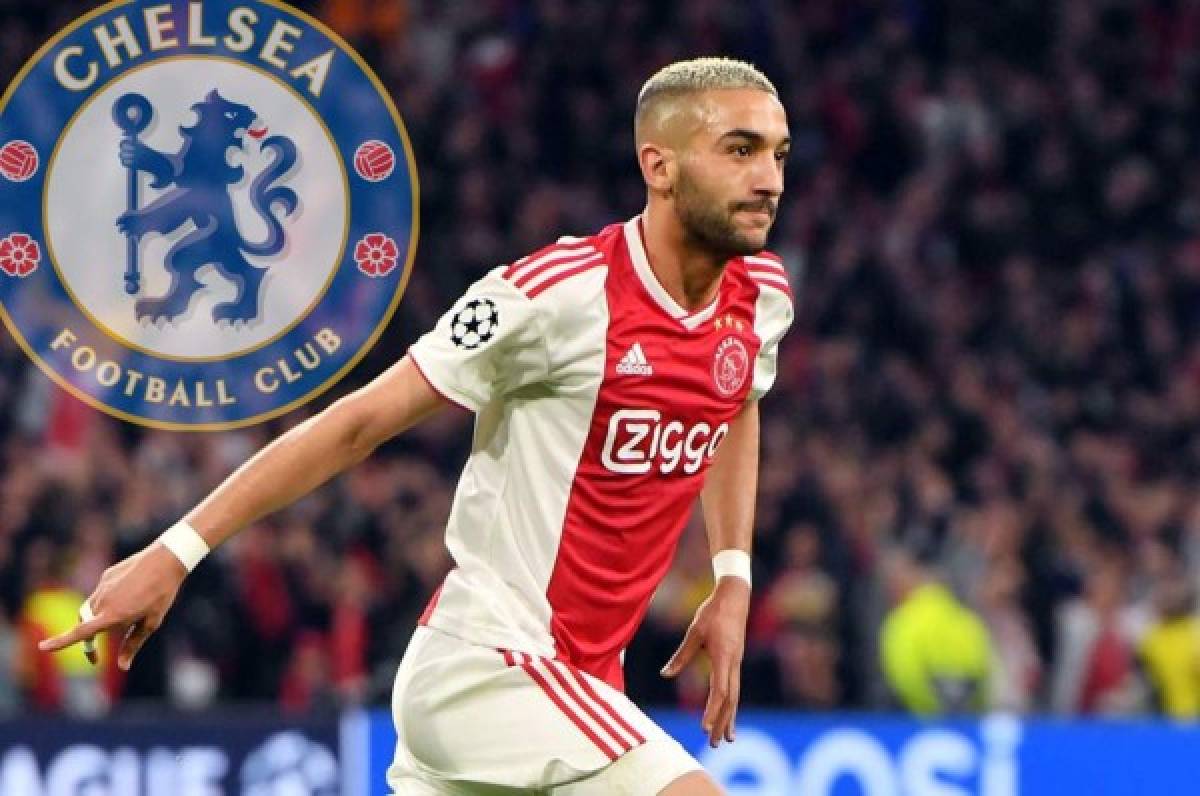 Chelsea y Ajax llegan a un principio de acuerdo por el fichaje de Hakim Ziyech