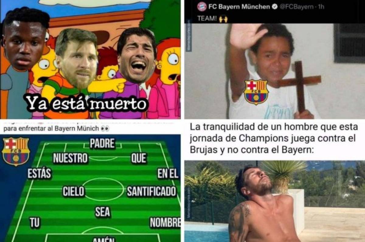 Bayern Munich golea otra vez y los memes destrozan al Barcelona; Cristiano Ronaldo no se salva