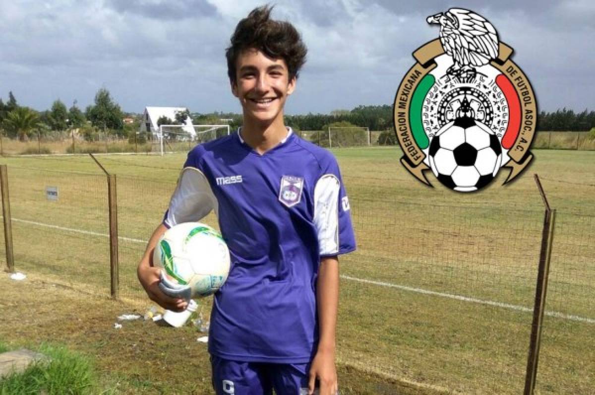 Hijo del 'Loco' Abreu es convocado a la selección Sub-16 de México