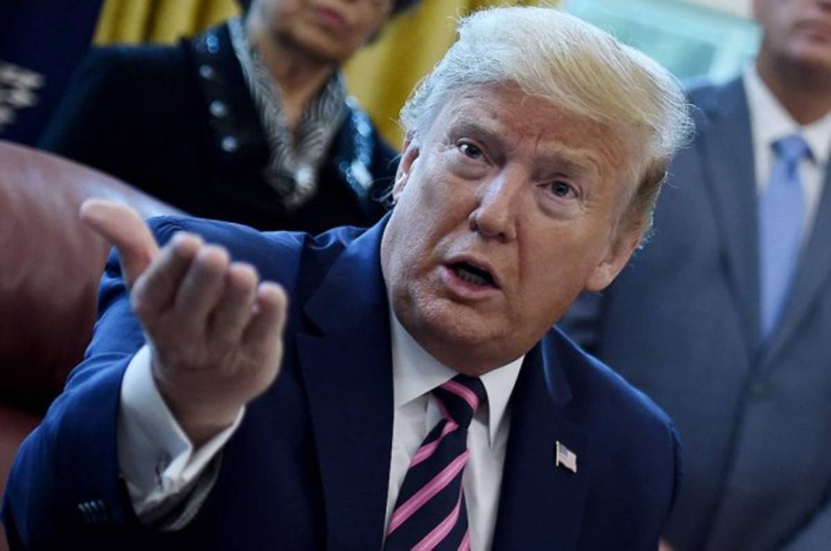 Trump se harta y no quiere ''perder el tiempo'' hablando de la crisis por coronavirus