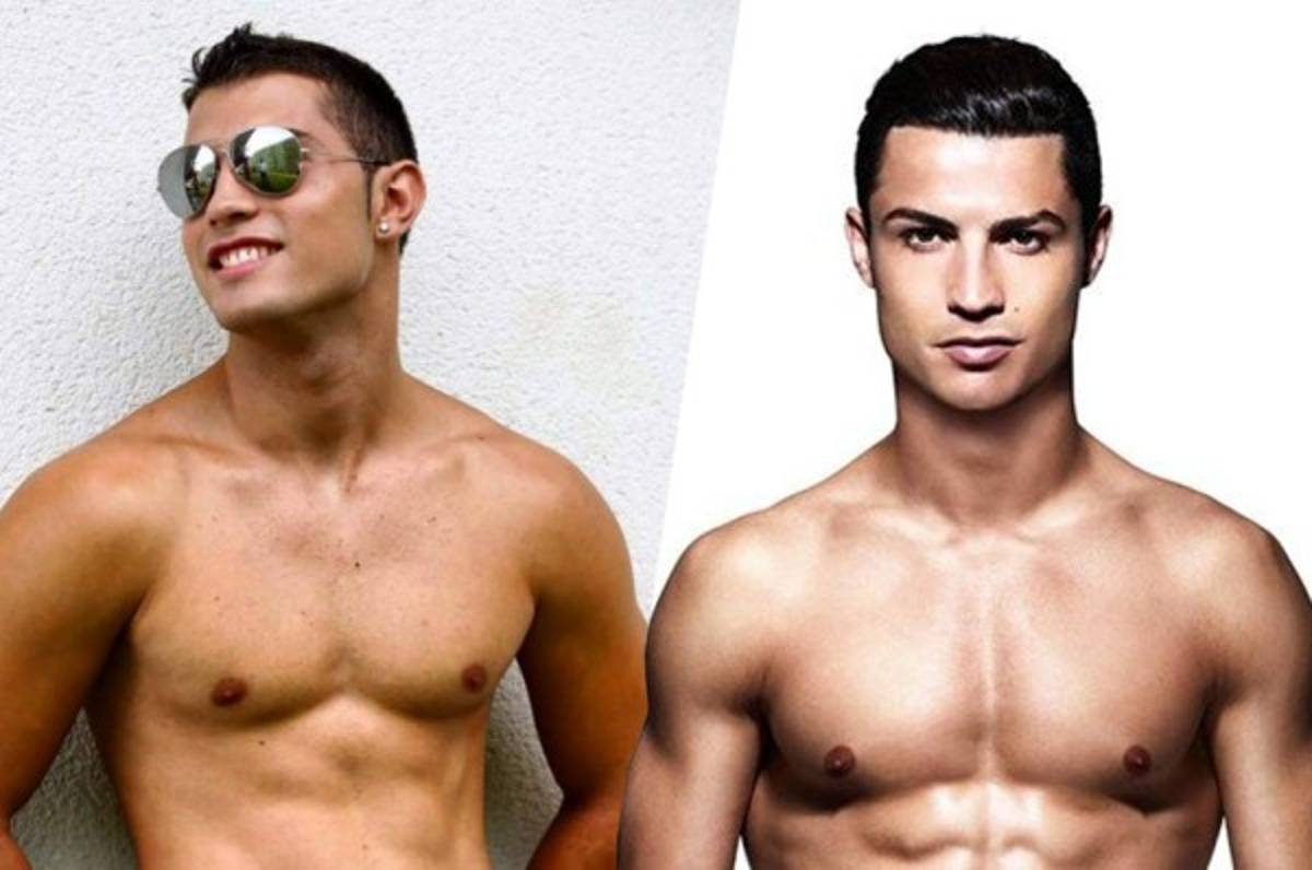 ¡INCREÍBLE! Los dobles de Cristiano Ronaldo y Lionel Messi