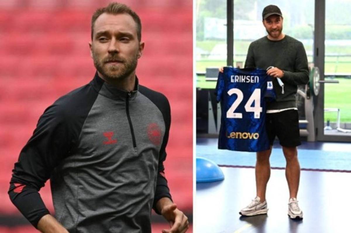 ¡Sonríe el fútbol! Christian Eriksen retorna a los entrenaminetos tras su infarto: el curioso lugar donde practica