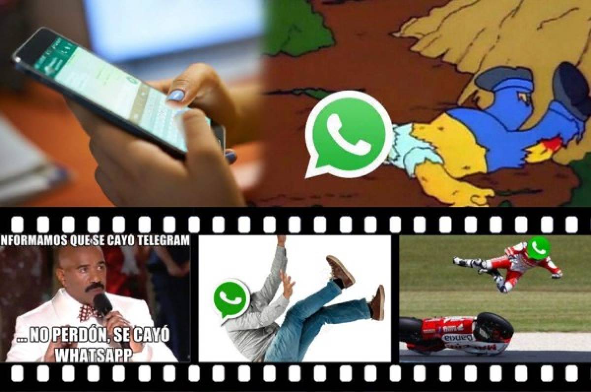 MEMES: Las brutales burlas tras la caída mundial que sufrió Whatsapp