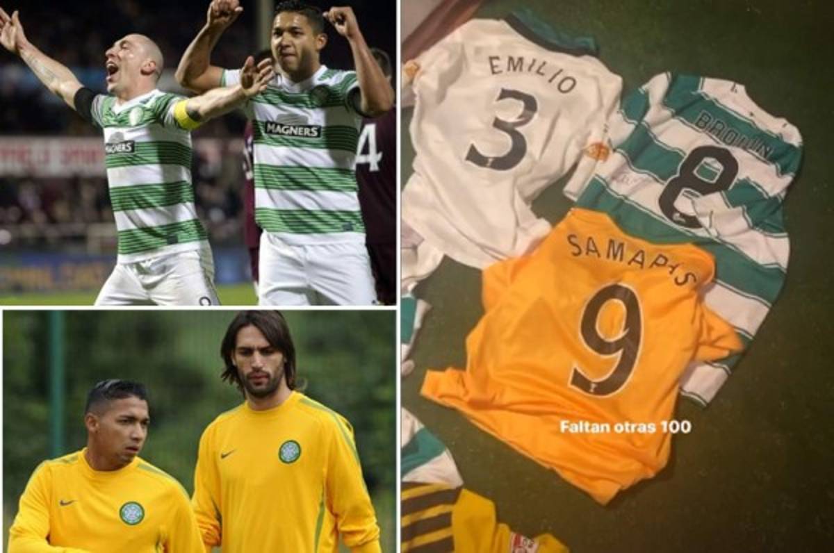 ¡Solos cracks! Emilio Izaguirre muestra su impresionante colección de camisetas