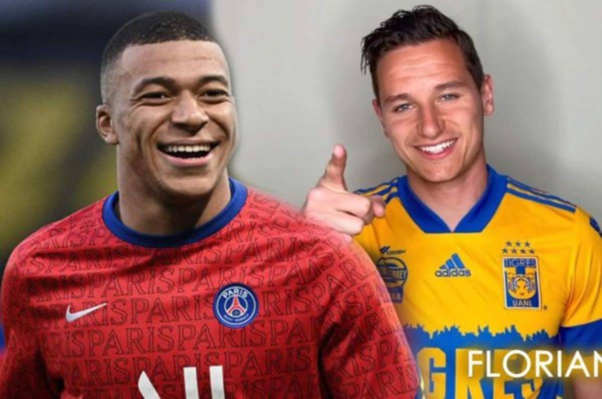 Liga MX: la reacción de Mbappé tras confirmarse el fichaje de Florian Thauvin con los Tigres