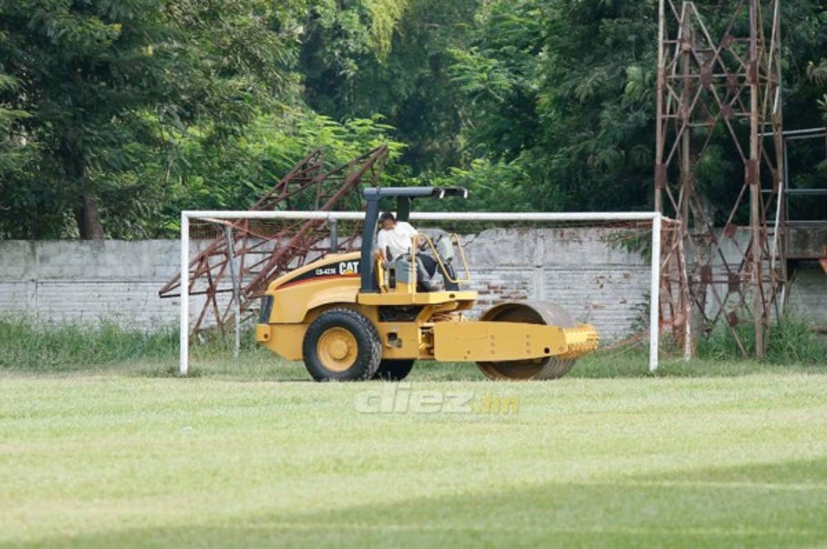 Marathón retoca sus canchas ante la llegada del invierno