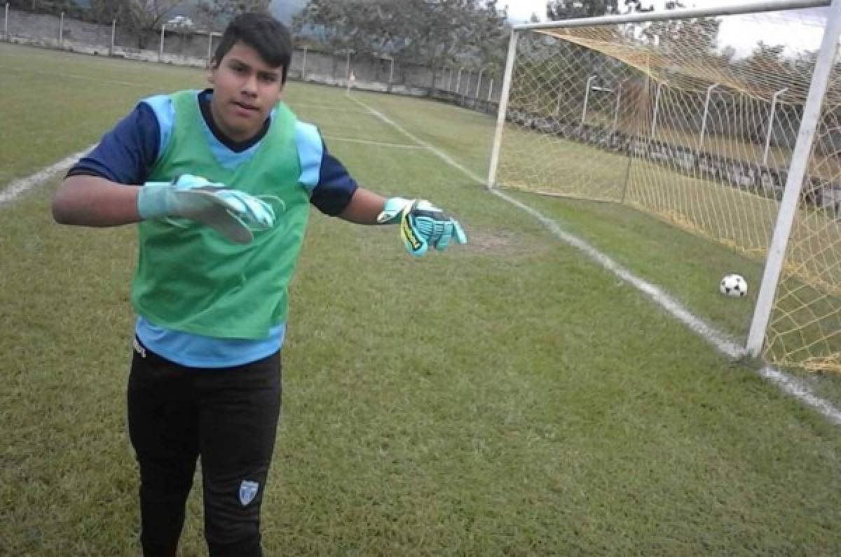 Juan José Inestroza, el niño de 13 años que jugaría ante Olimpia en Copa Presidente