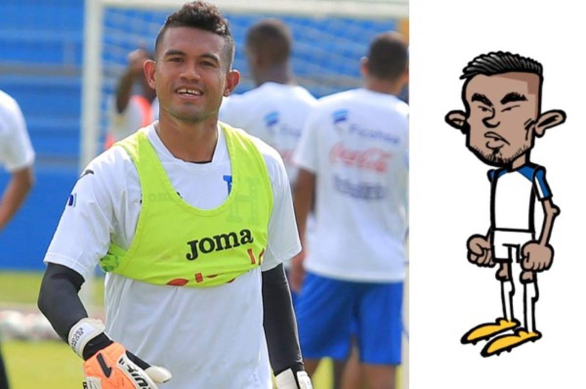¡Para morir de risa! Seleccionados de Honduras en cómics ¿se parecen?