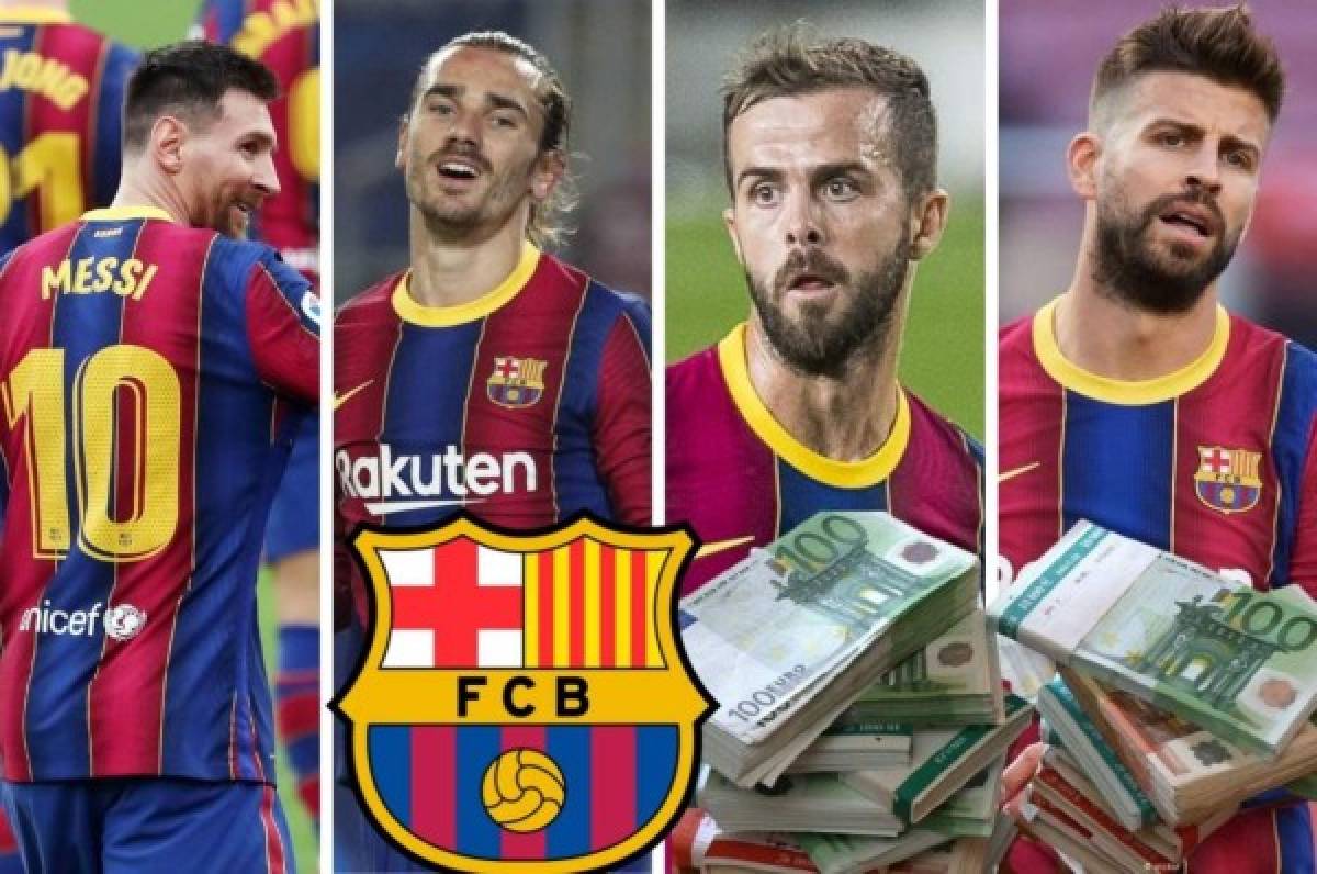 El 'mejor jugador' del Barcelona, el peor pagado: Revelan los salarios de los futbolista