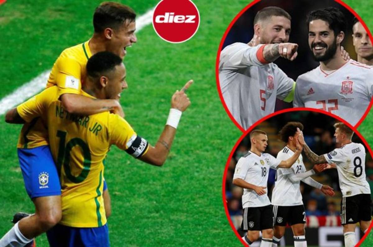 Horario de los partidos de este fin de semana previo al Mundial de Rusia 2018