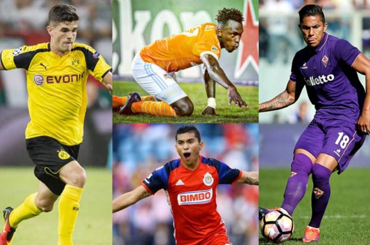 Los jóvenes más destacados de la eliminatoria de la Concacaf