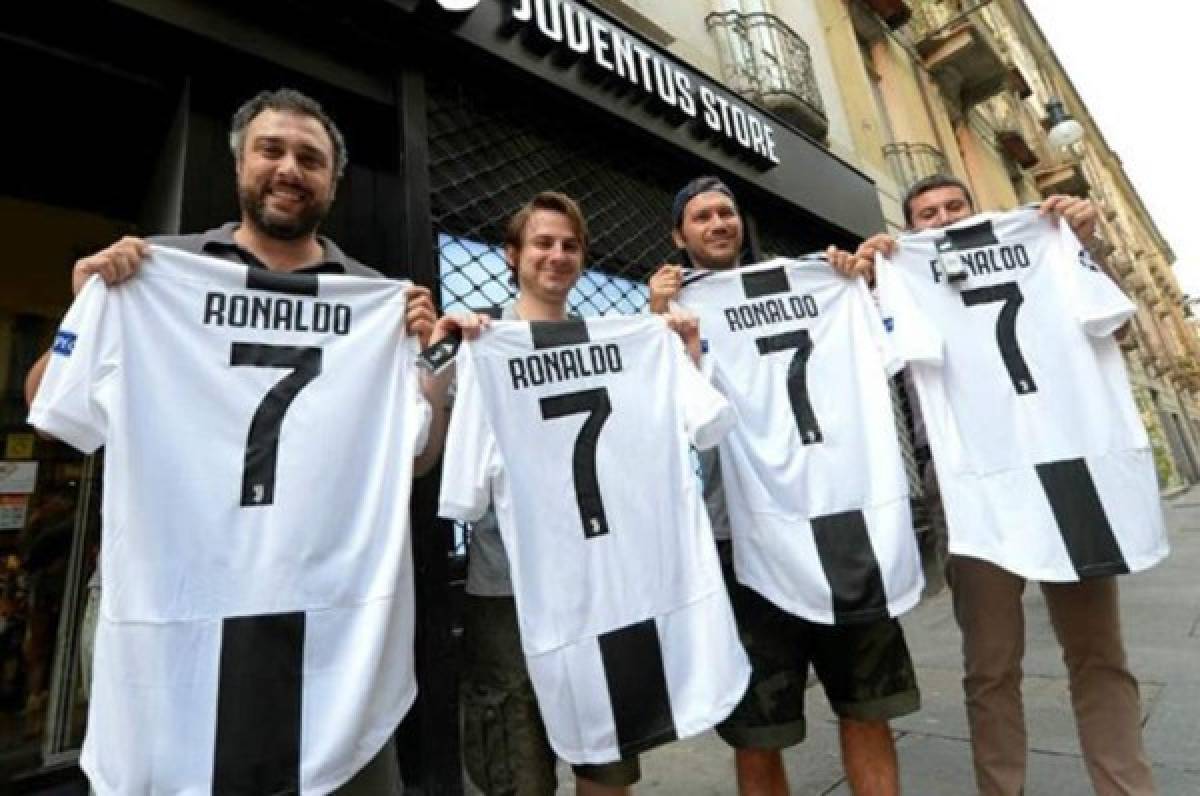 Increíble: La Juventus ha vendido 54 millones de euros en camisetas de Cristiano