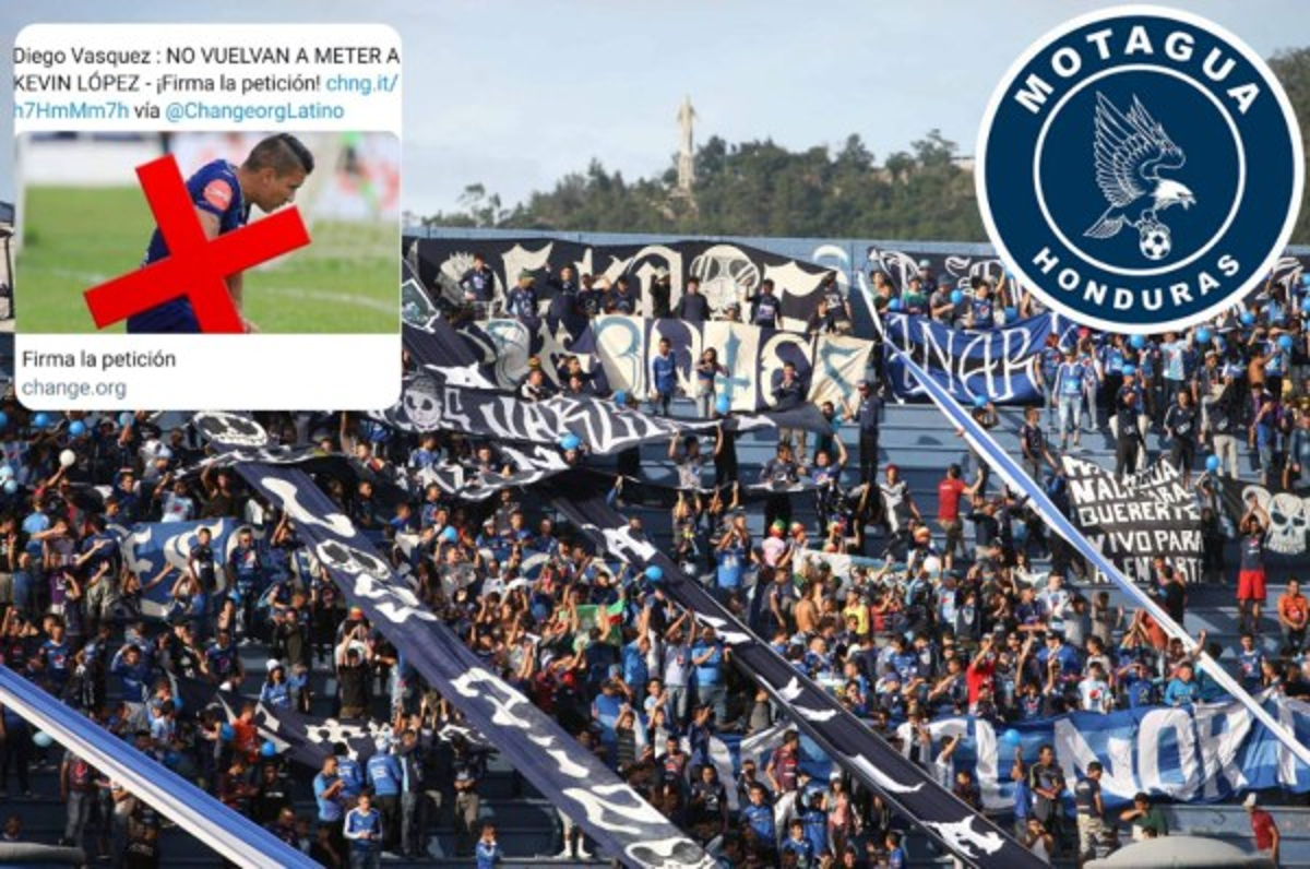 ¡Una locura! Aficionados de Motagua lanzan campaña para que Kevin López no vuelva a jugar en el equipo