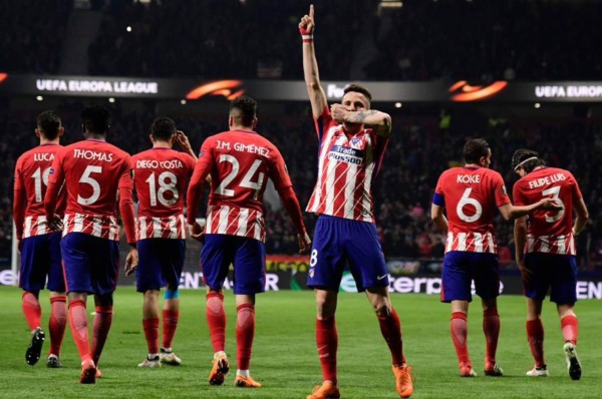 Atlético de Madrid y Arsenal acarician los cuartos de final de Europa League