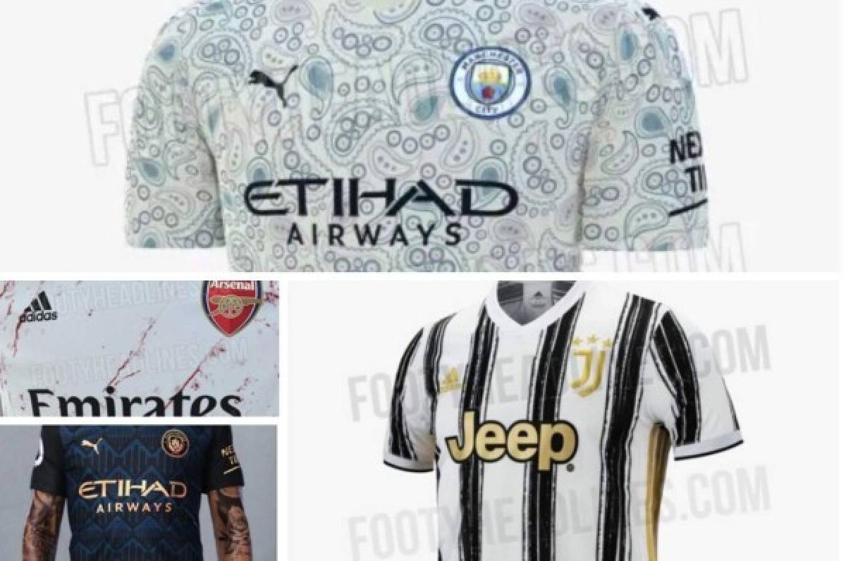 Se filtran más uniformes: Las camisetas de los grandes equipos para la temporada 2020-21