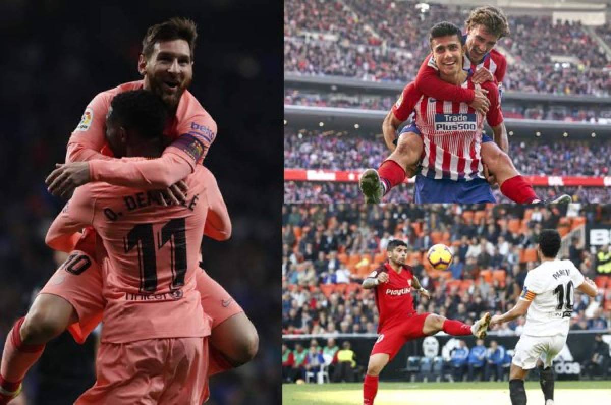 Tabla de posiciones: Barcelona golea y tropiezos de Sevilla y Alavés en España