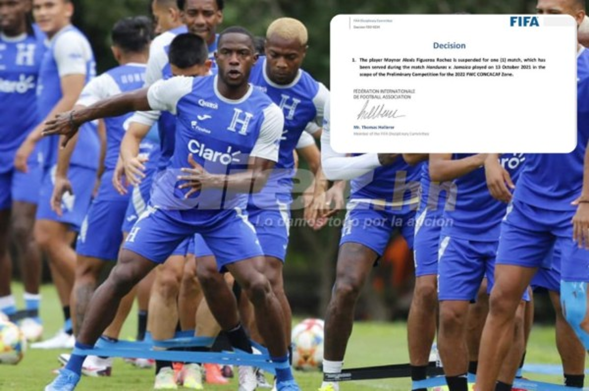 ¿Puede jugar ante Panamá Maynor Figueroa después de haber sido expulsado ante México?