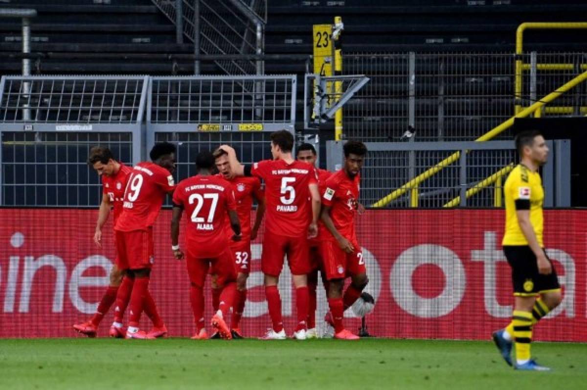 Bayern Munich supera al Dortmund y consigue tres puntos de oro rumbo al título