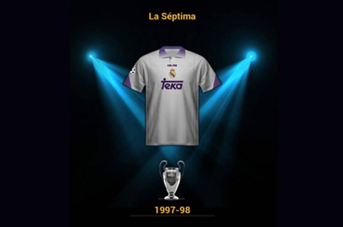 ¡Históricas! Con estas camisetas el Real Madrid conquistó sus once Champions League