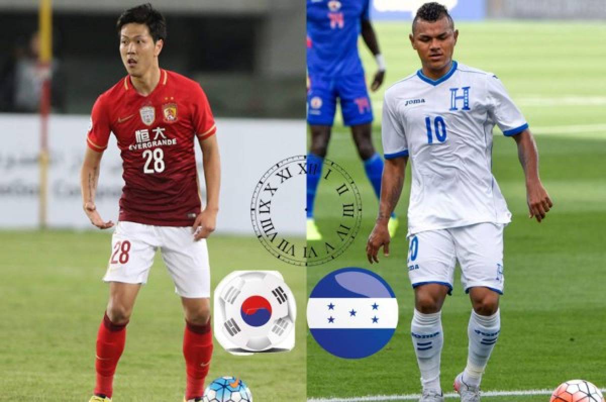 Día y horario del partido amistoso Corea del Sur-Honduras