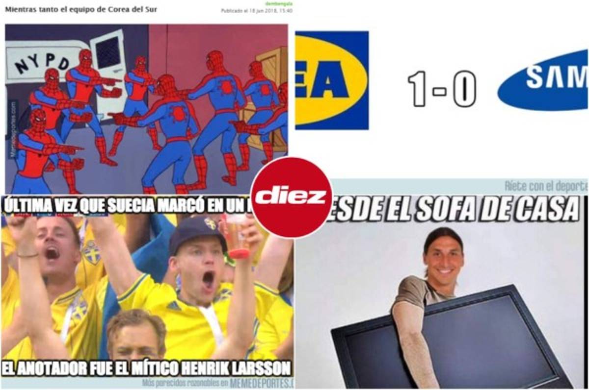 Los memes del triunfo de Suecia ante Corea del Sur con Ibrahimovic de protagonista