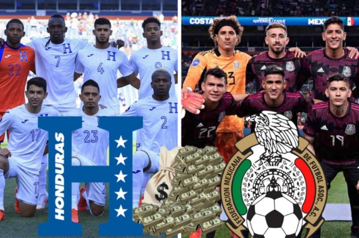 ¡Descomunal! La plantilla de México vale 14 veces más a la de Honduras ¿Quién es el más caro de la 'H'?