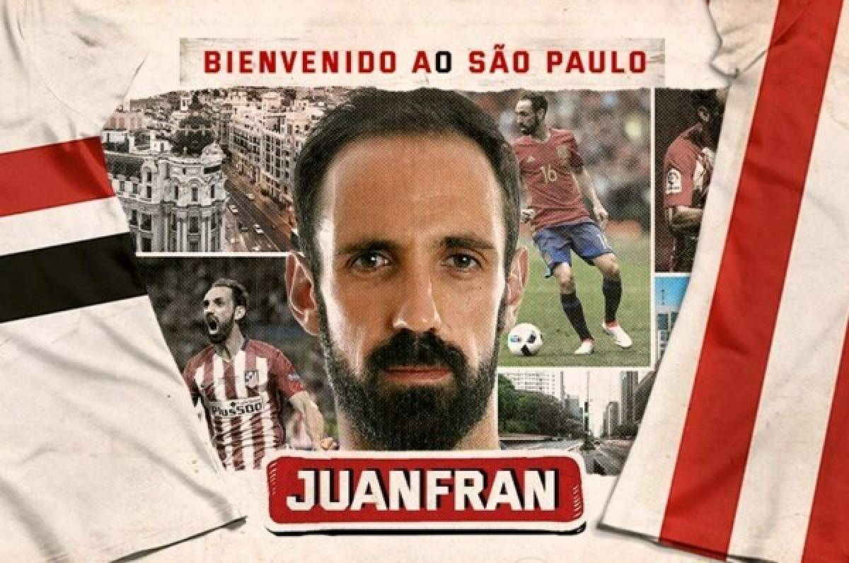 OFICIAL: El español Juanfran, nuevo fichaje del Sao Paulo de Brasil