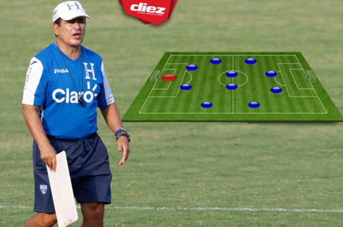 Pinto no ha repetido un solo once con la selección de Honduras