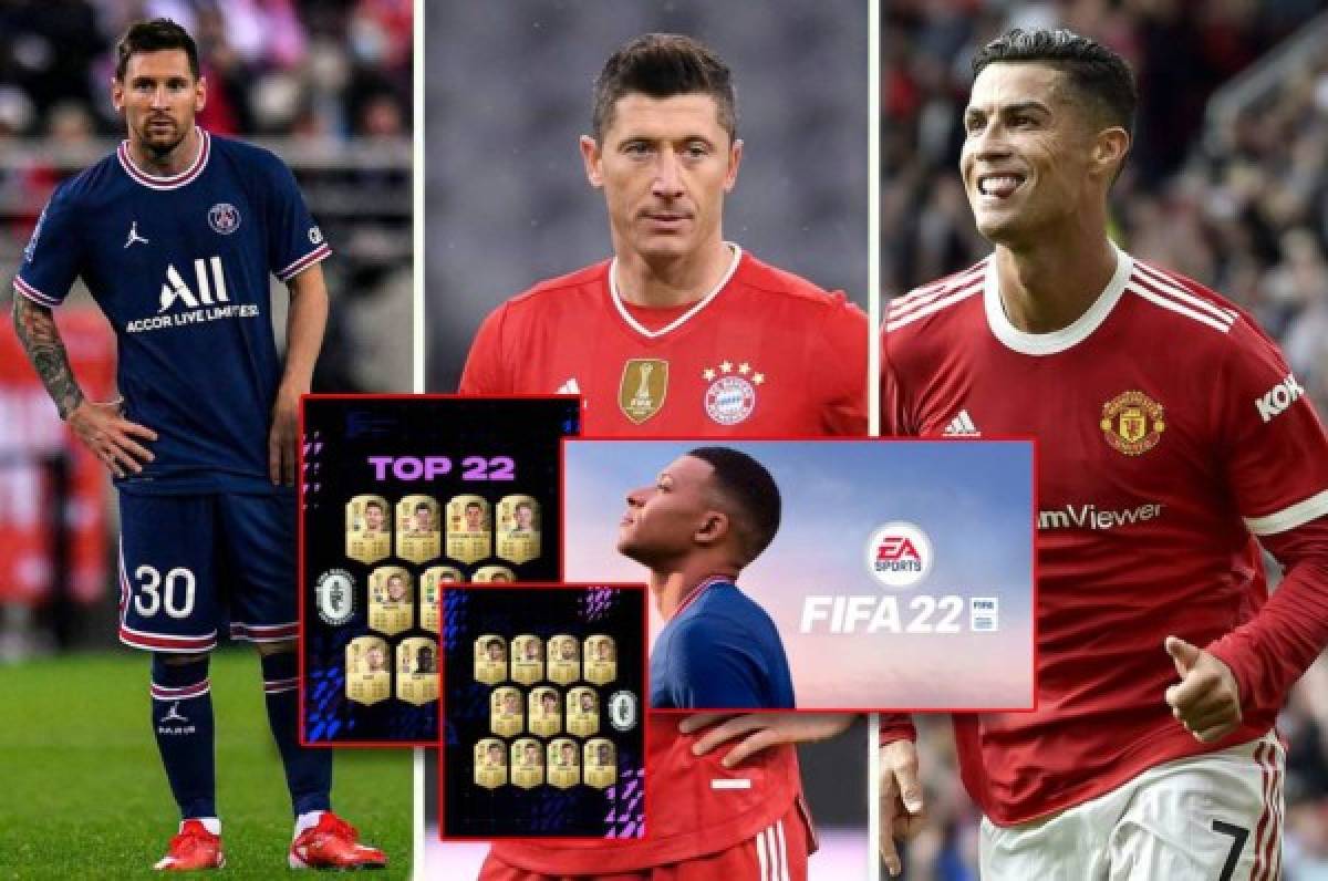 ¡Lewandowski arriba de Cristiano! Desvelan los 22 mejores jugadores del nuevo FIFA con sorpresas incluidas