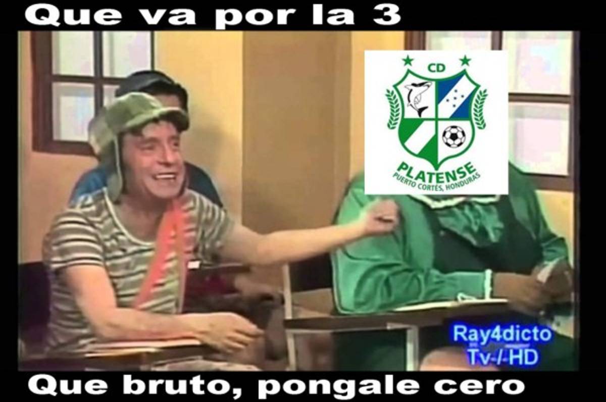 Los divertidos memes quen deja Motagua y Platense en la ida de la final