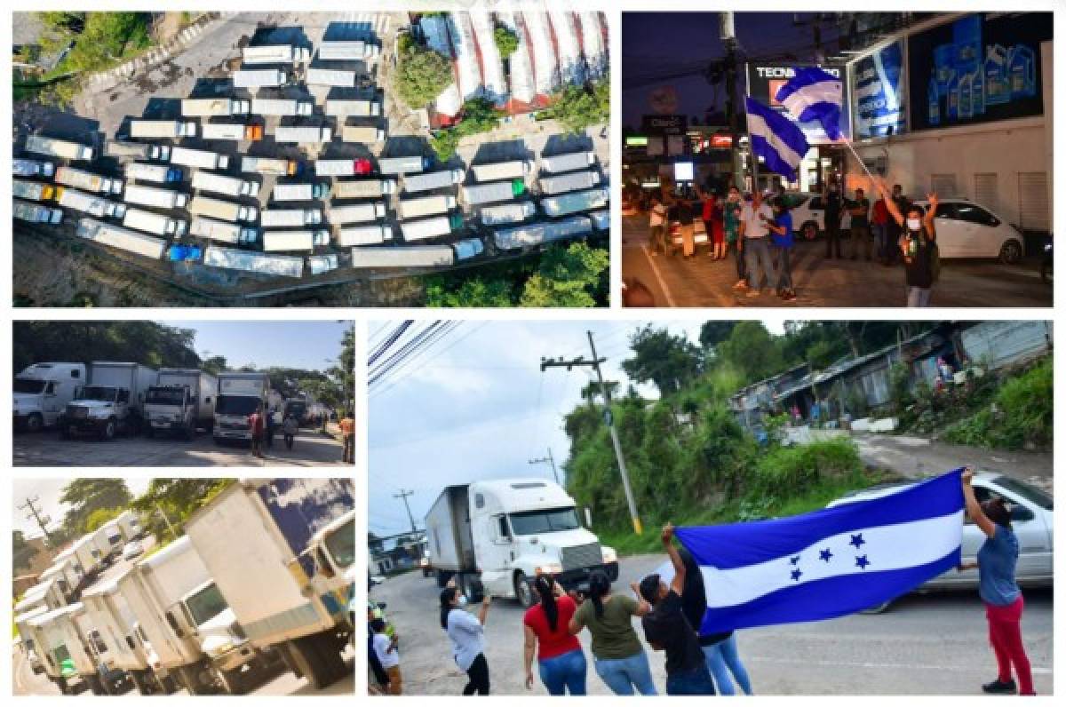 ¡Gracias hermanos! El Salvador envía a Honduras 54 camiones con 30 toneladas de alimentos para afectados de Eta