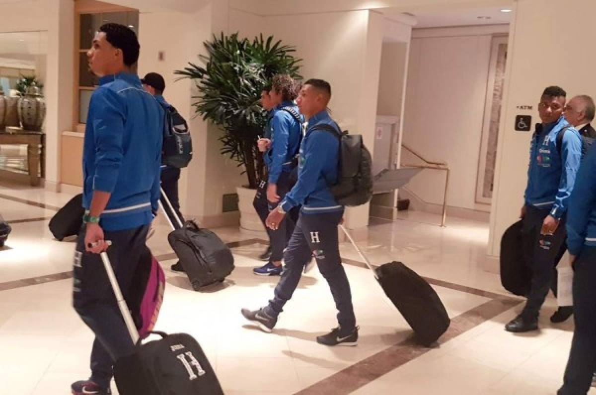 La Selección de Honduras ya se encuentra en Los Ángeles, California
