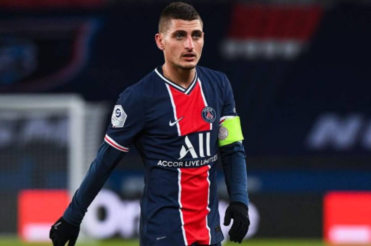 Verratti da positivo por coronavirus y será baja en el duelo de Champions ante el Bayern Munich