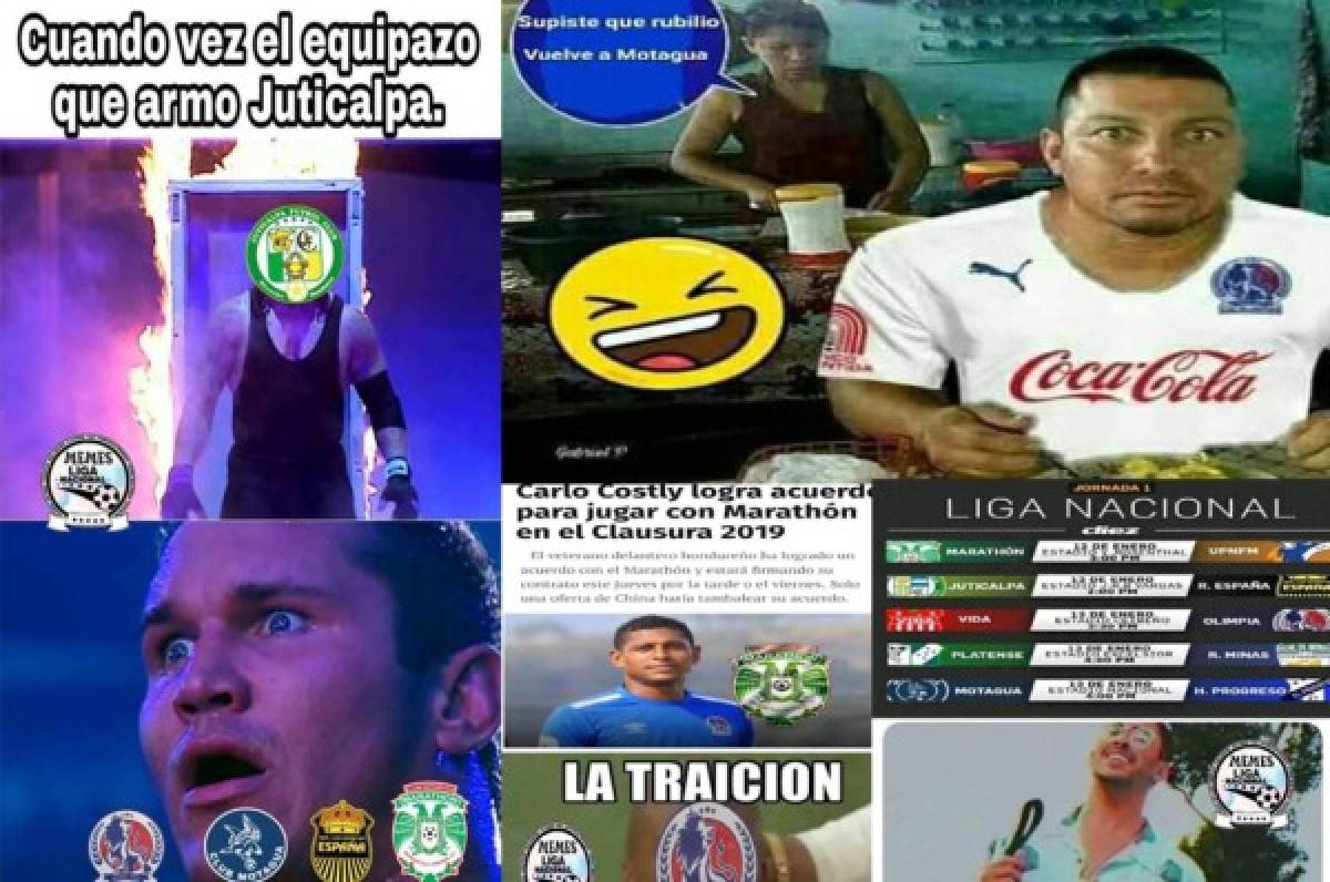 Despiadados memes del inicio de la Liga Nacional y hacen pedazos al Olimpia y Motagua