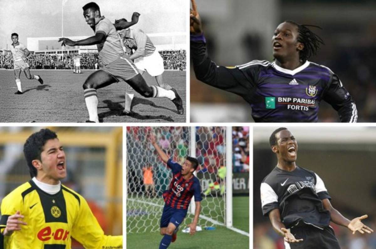 Con un catracho: Los jugadores más jóvenes en marcar un gol en la historia del fútbol  