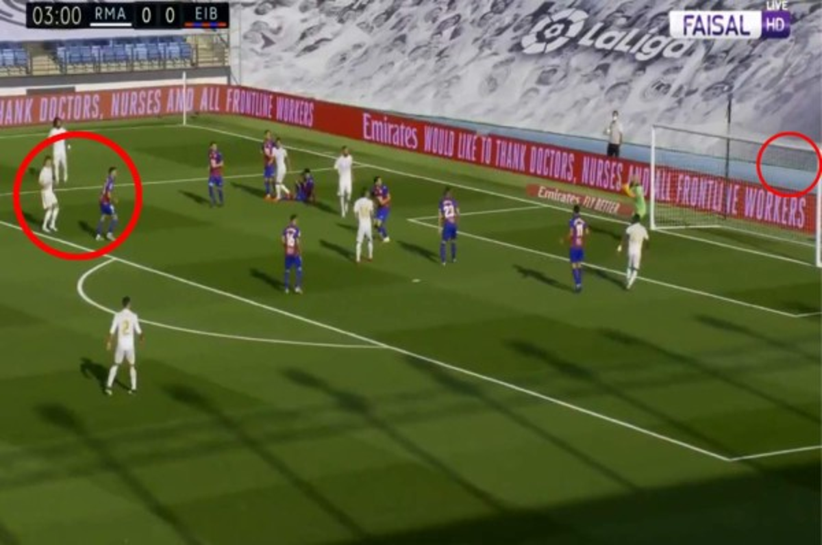 ¡Con un latigazo! El golazo de Toni Kroos en el Real Madrid-Eibar por la liga española  