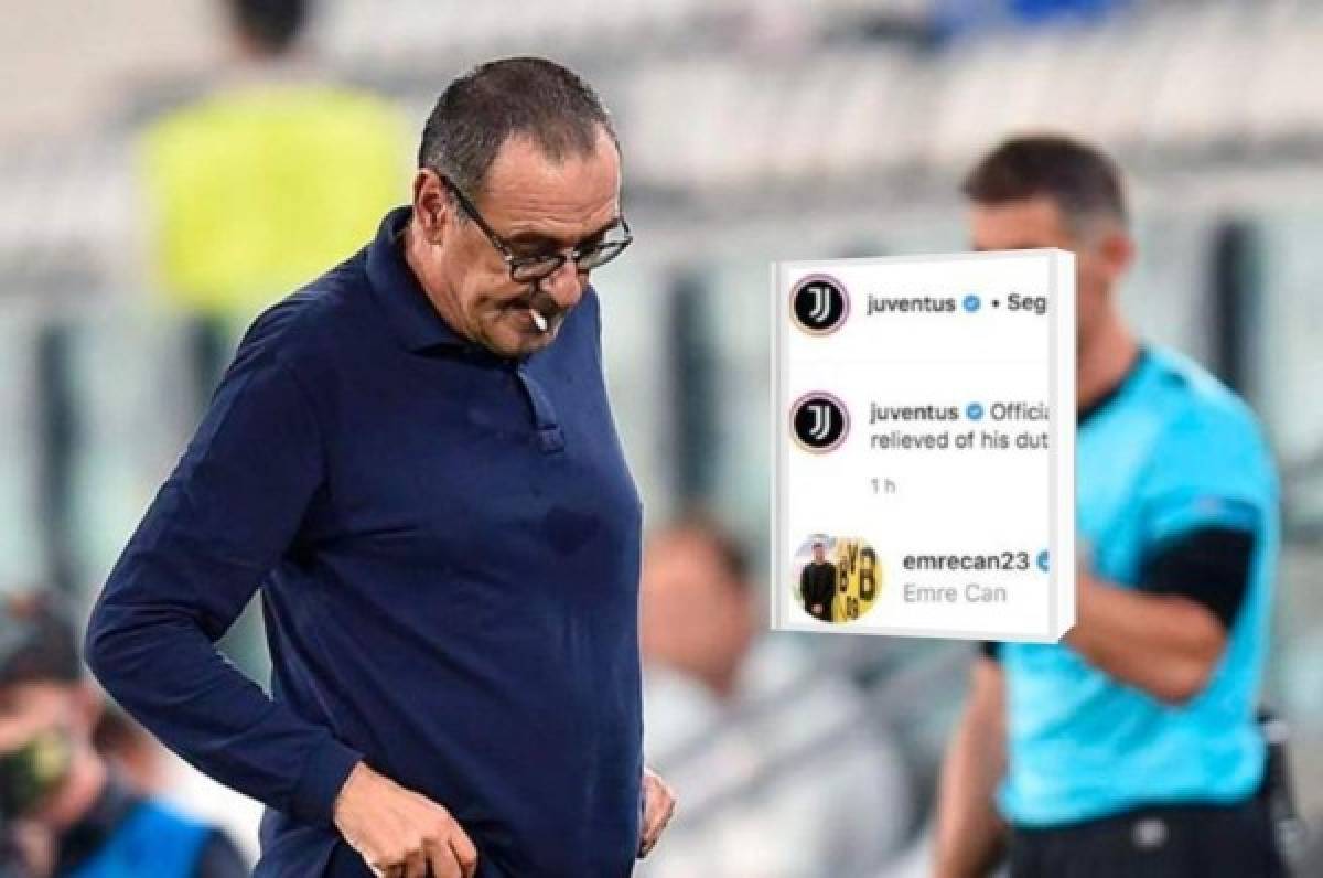 Exjugadores de la Juventus y uno de la actual plantilla dan 'me gusta' a la salida de Sarri