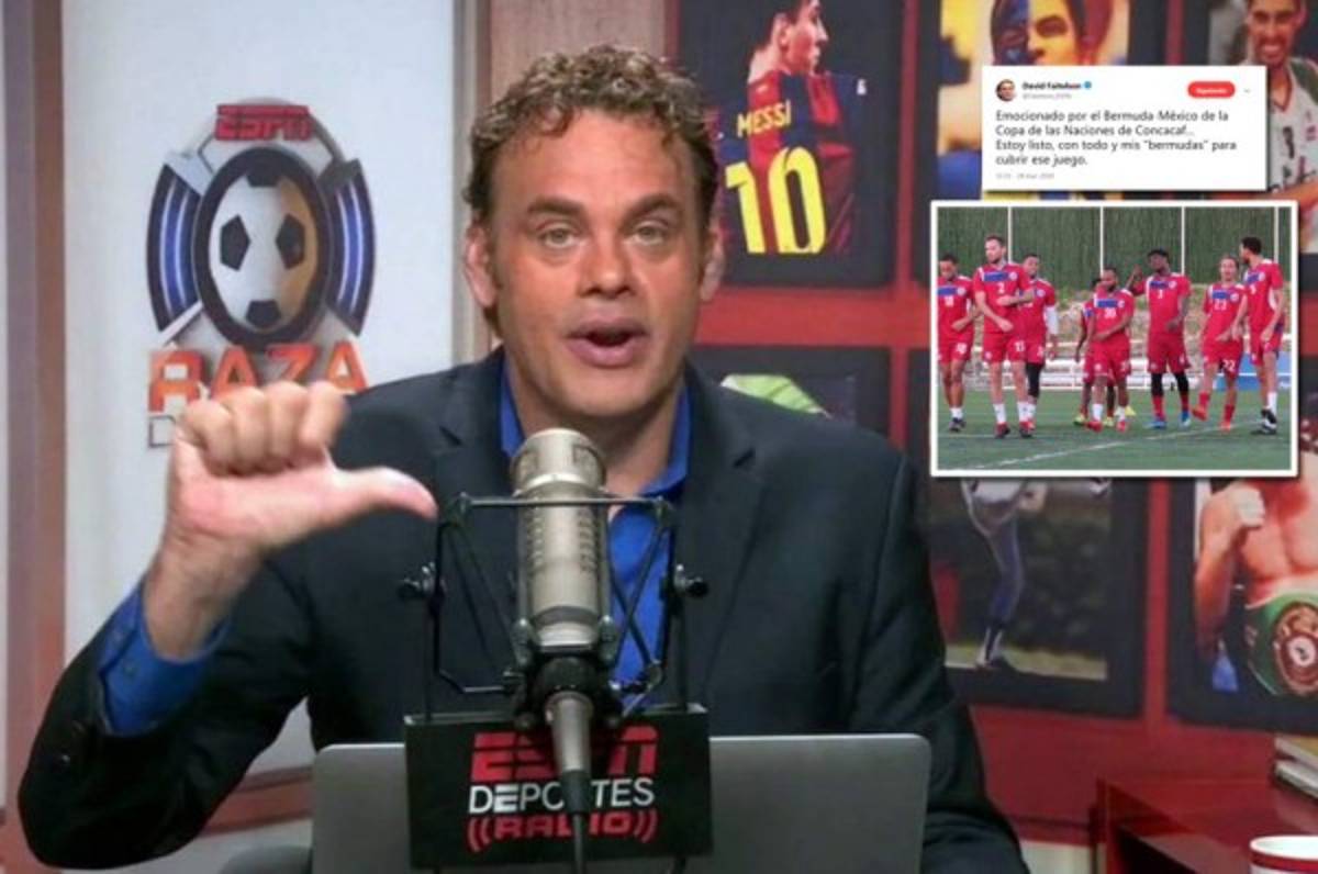 El irónico tuit de Faitelson sobre el México-Bermudas en Liga de Naciones Concacaf