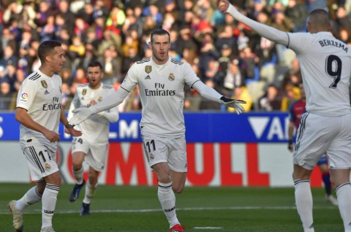 Gaerth Bale abrió el marcador con un golazo en el estadio El Alcoraz.