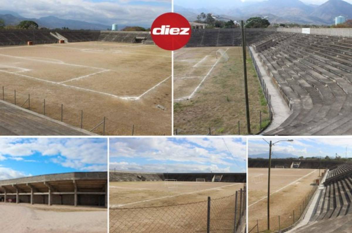 FOTOS: Así se se encuentra el estadio de La Paz, mismo que será remodelado